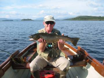 Forel vissen in Mayo
