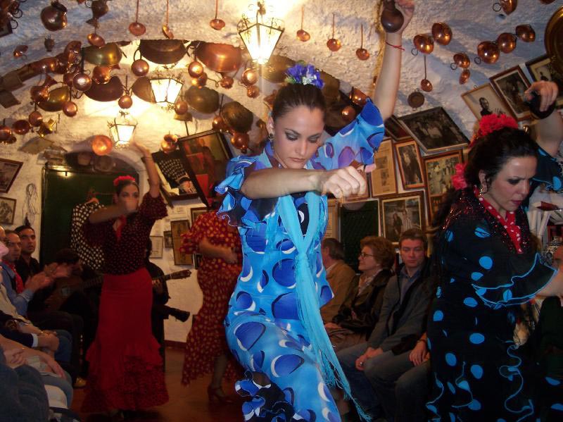 Flamenco in zigeuner-grottenwijk El Sacromonte