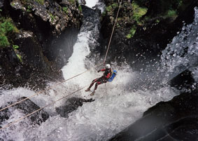 Canyoning in het Sierra y Caones de Guara Nationaal Park