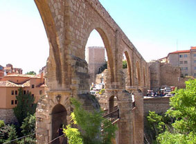 Aquaduct de los Arcos in Teruel