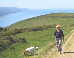 Wandelen in Exmoor