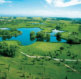 De prachtig gelegen golfbaan in Lignano