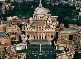 De Sint-Pietersbasiliek in Vaticaanstad