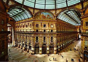 De passage Galleria Vittorio Emanuelle II in Milaan