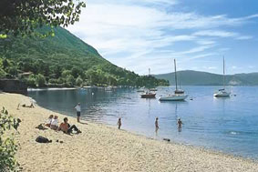 Het meer Lago Maggiore