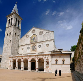 De 'Duomo' van Spoleto