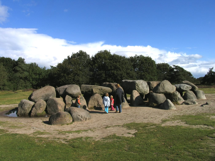 Hunebedden bij Dwingeloo