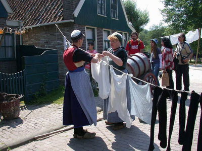 Het Zuiderzeemuseum aan het IJsselmeer