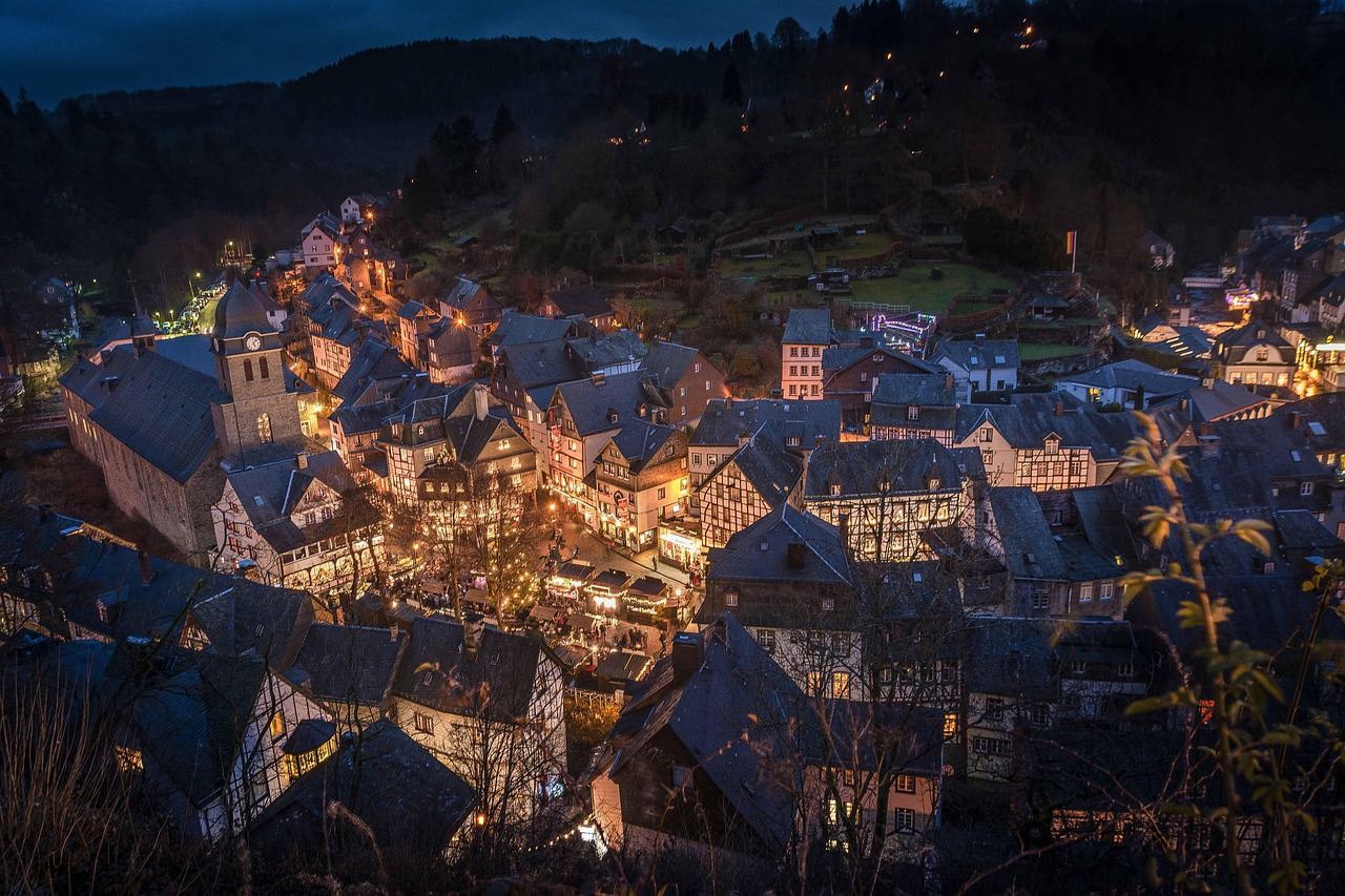 Monschau, kerst